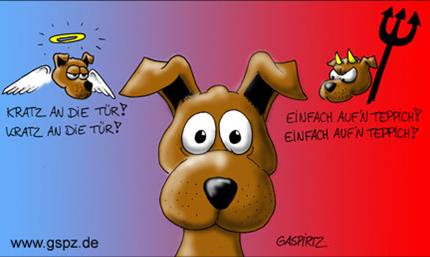 armer Dino, das Leben ist so schwer ;-)