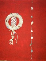 ...selbstgemachte Wanddeko!!