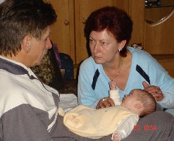 Weihnachten mit meinen Eltern.