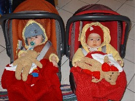 Schrecklich der Winter - immer so viel anziehen!