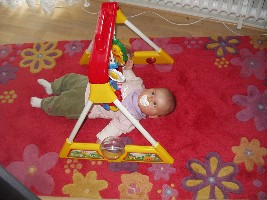 jana gerade beim spielen.