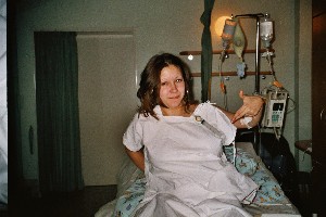 Ganz stolz: Alle Nadeln an ihrem Platz! ;o)