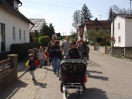 Start der Wanderung... Gesamtdauer: 1,5 Std.