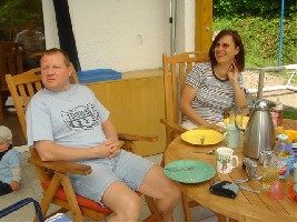 Als erstes...die Gastgeber