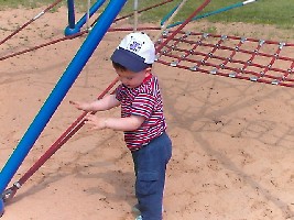 erstmal die Hände abwischen