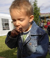 schmeckt nicht war sein Kommentar