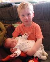 ... und hier mit Benedikt.