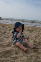 Der Sand schmeckt einfach gut