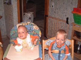 So sehen wir aus, wenn sich Mama mal kurz umdreht...