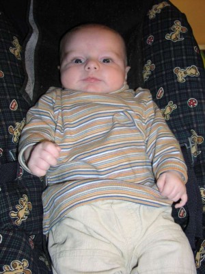 Ganz entspannt in der Wippe!