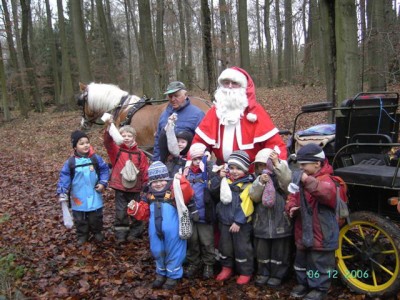 Nikolaus im Wald