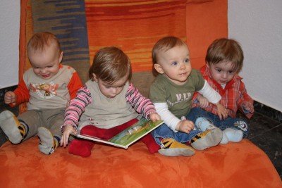 Vier auf einen Streich....