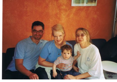 18. August 2006 in Berlin, von links nach rechts: René, Chrissi, Julian, Claudi