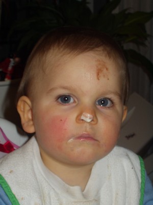 jana beim eis essen. :-)