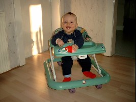 Maurice im Gehfrei !