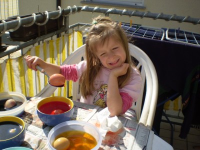 Osterhasis Helferlein