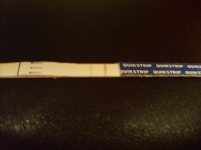 dafür das es erst in 2 tagen soweit ist, sieht man den zweiten streifen schon gut oder?