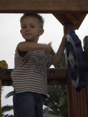 hier bin ich der Kapitän....