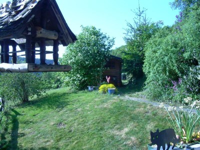 ausblick aus dem esszimmer ....