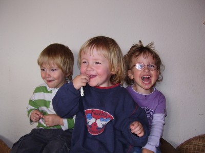 Cameron, Ronja und Emily