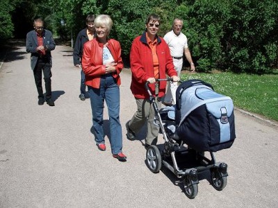 Das war bei der ersten Ausfahrt.