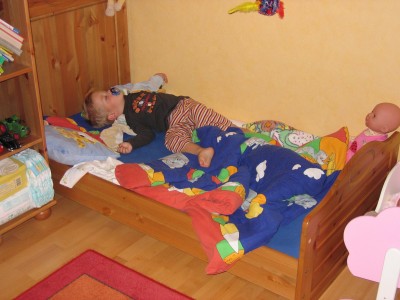 Linus in seinem &amp;quot;Ohne Ditterbett&amp;quot;