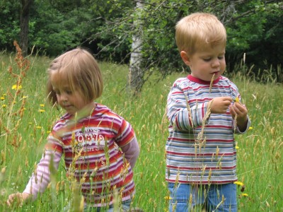 Pfingsten 2007,meine 2 Süßen