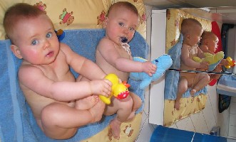 unsere vierlinge, grins