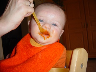 Für Eli, die ersten Möhren