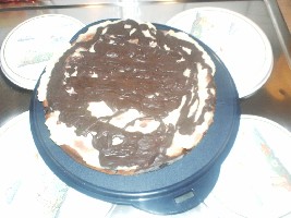 Donauwellen in der  Springform