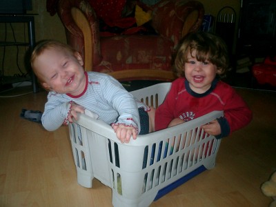 meine 2 frechdachsen