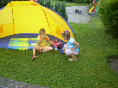 Kurze Pause in der Strandoase von Vanessa