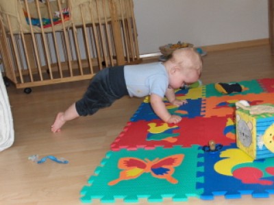 Tim macht &amp;quot;Brücke&amp;quot;....