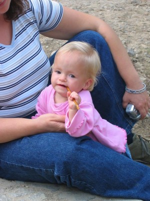 Knabber und grinsen...das geht! Zoé