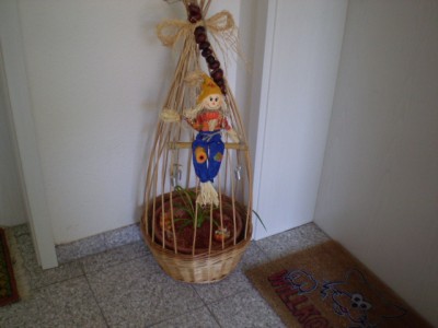 So siehts aus wenn man bei Bea + Familie vor der Haustüre steht: