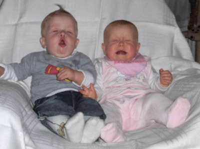 ....die Brüllbacke...Tim denkt sich sein Teil...