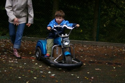 Scooter fahren macht Spaß