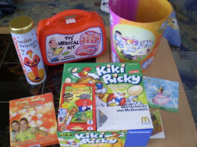 Die restlichen Sachen rund ums Spielen: