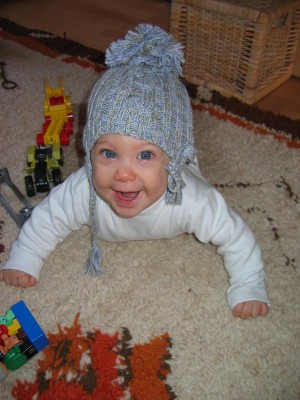 ist meine neue Mütze nicht toll!?