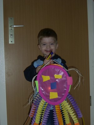 Meine Martinslaterne.Ich find sie SUPER