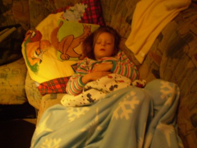 Nichts da Weihnachtsbäckerei, war letzte Woche irgendwann mal - glaube an meinem Geburtstag als sie krank war.