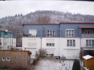 Blick aus Vanessas Zimmer