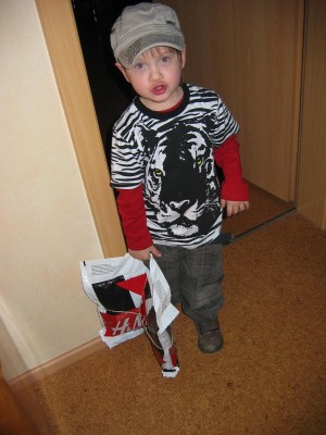 ich find`meine neue Kappe toll!