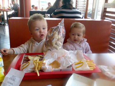 das erste Happy Meal...