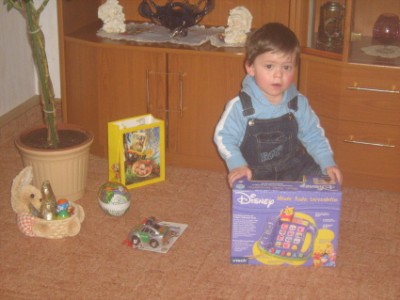 Der Osterhase war da!!!