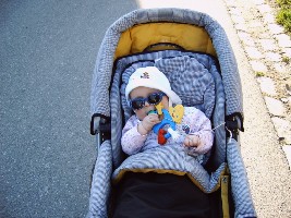 und so werd ich rumgefahren bei schönem wetter :)