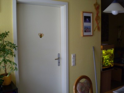 da geht es dann in die Mini-Küche