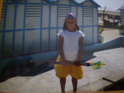 Auf dem Weg zum Strand