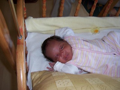 Paulines erster Tag zu Hause