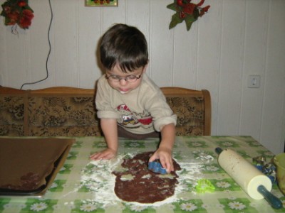 Ich will auch mal ausstechen die Plätzchen!